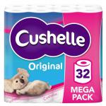 Cushelle Toilet Roll Bulk Pack x 32 NWT4663