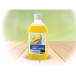 This photograph showcases the Barrettine Group Cleaning Chemicals & Accessories Barrettine Sugar Soap Concentrate in a vibrant 500ml bottle. The label prominently displays the product name and a logo in bold lettering. The shelf behind the bottle is filled with various cleaning supplies, giving the image a professional and organized feel. The label also includes a list of ingredients and usage instructions. Overall, the photograph exudes a sense of effectiveness and reliability.