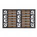 Fixtures Large Door Mat Heavy Duty Coco Scuff 100% Natural Coir Bristle 45 x 75cm NWT4696