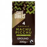 Cafe Direct Fairtrade Organic Machu Picchu Peru Ground Coffee 200g - PACK (6) NWT4701P