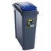 VFM Recycle It Red Slimline Bin & Lid 25 Litre NWT4709