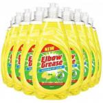 Elbow Grease Lemon Fresh Washing Up Liquid 600ml - PACK (12) NWT4722P