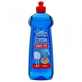 Crystale Streak Free Formula Dishwasher Rinse Aid 500ml NWT4727