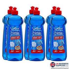 Crystale Rinse Aid 500ml Pack of 8 NWT4727