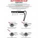 Hedgehog Gutter Fitting Clips Pack 20s NWT4732