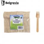 Belgravia Caterpack Wooden Forks Pack 100s