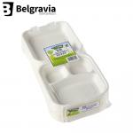 Belgravia Bio CaterPack 8x8inch Compartment Boxes Pack 50s NWT4753