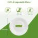 Belgravia Super Rigid 9 Inch Biodegradable Plate (Pack of 50) 3864 NWT4755