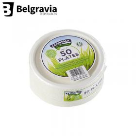 Belgravia Super Rigid 7 Inch Biodegradable Plate (Pack of 50) 3865 NWT4756