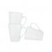 Fixtures New 12oz Stylish Plain White Conical Mugs NWT478