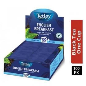 Tetley English Breakfast String & Tag Tea Bags 100s NWT480