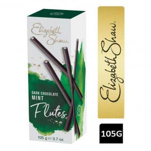 Elizabeth Shaw Dark Chocolate Mint Flutes 105g NWT4811P