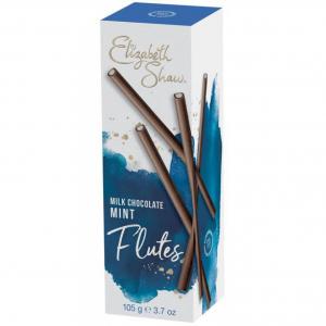 Elizabeth Shaw Milk Chocolate Mint Flutes 105g NWT4815P
