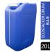 Ecostacker Blue Drum & White Lid 20 Litre NWT4835