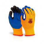 B-Flex Orange/Blue Thermo Star Extra Large Gloves (Pair) NWT4863-XL