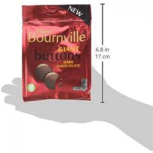 Image of Cadbury Bournville Giant Buttons 95g NWT4886