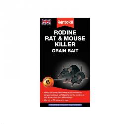 Cheap Stationery Supply of Rentokil Rodine Rat & Mouse Killer Grain Bait 6s Office Statationery