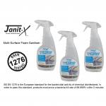 JanitX Professional Foam Cleaner & Sanitiser 750ml