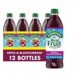 Robinsons (No Added Sugar) Apple & Blackcurrant 1litre NWT492