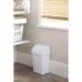 Wham Casa White Swing Bin 8 Litre NWT4930