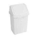 Wham Casa White Swing Bin 8 Litre NWT4930