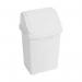 Wham Casa White Swing Bin 8 Litre NWT4930