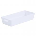 Wham White Rectangular Studio Basket 2.01 1 Litre NWT4942