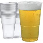 Plastic Pint Glasses 50s - PACK (20) NWT495P