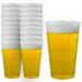 Plastic Half Pint Glass Clear (Pack of 50) 0510033 - PACK (20) NWT496P