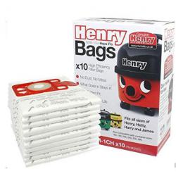 Henry NVM-1CH907075 HepaFlo Vacuum Bags Pack 10s NWT4995