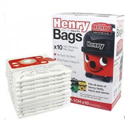 Numatic Vacuum Cleaner Bags For Henry Vacuum Cleaners (Pack of 10) KNI1C NWT4995