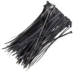 Black Cable Ties 200x4.8mm Pack 100s
