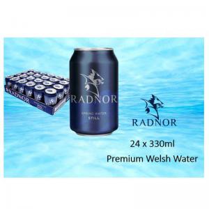 Radnor Hills Spring Still Water Cans 24x330ml NWT5027