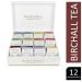 Birchall 12 Compartment White Display Box With 120 Tea NWT5028