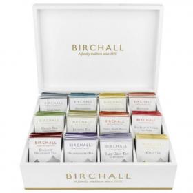 Birchall 12 Compartment White Display Box With 120 Tea NWT5028