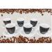 Fixtures Design Espresso Cup & Saucer 12 Piece Set NWT5049