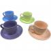 3oz Fixtures Colours Cup, Saucer & Stand 8 Piece Set NWT5051