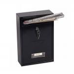 Phoenix Letra Front Loading Black Mail Box (MB0116KB) NWT5064