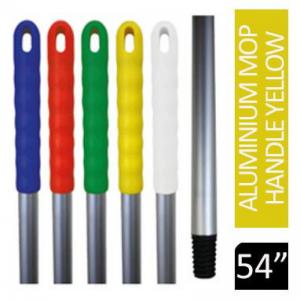 Janit-X Aluminium Socket Mop Handle Yellow - PACK 10 NWT5071P