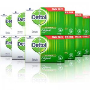 Dettol Antibacterial Original Soap 2x100g NWT5139P