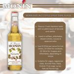 MONIN Hazelnut Cocktail Syrup 700ml (Glass Bottle) - PACK (6) NWT514P