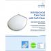 Croydex White Plastic Antibacterial Toilet Seat HYGI WL400022H Reduced to Clear NWT5217