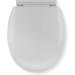 Croydex White Plastic Antibacterial Toilet Seat NWT5217