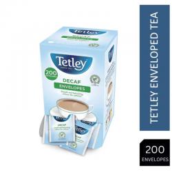 Tetley Decaf Envelope Teabags (Pack of 200) NWT5220