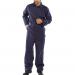B-Click Workwear Navy Boilersuit Size 38 NWT5262-38