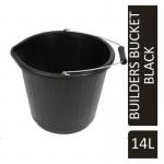 Janit-X Builders, Gardeners Buckets Black 14L Capacity NWT5263