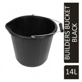 Janit-X Builders, Gardeners Buckets Black 14L Capacity NWT5263