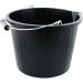 Janit-X Black Builders Bucket 14L NWT5263