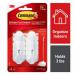 3M Command 17068 Medium White Hooks 2 Pack NWT5267