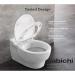 Sabichi White Easy Clean Slow Close Toilet Seat NWT5268